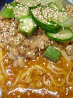 簡単♪マーボー納豆そうめん-レシピのメイン写真