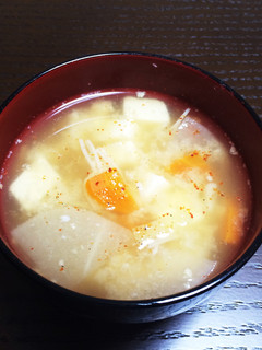 野菜たっぷり具沢山味噌汁♪-レシピのメイン写真