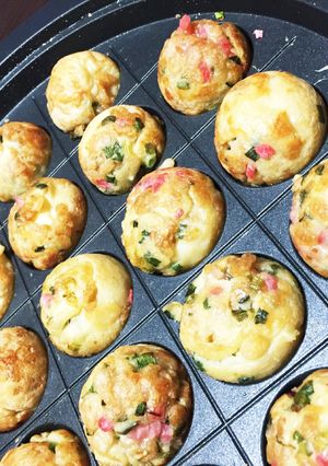 お豆腐でカリトロたこ焼き!-レシピのメイン写真