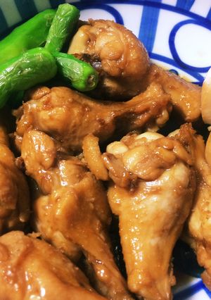 簡単なのに絶品♡やわらか手羽元の甘酢煮-レシピのメイン写真
