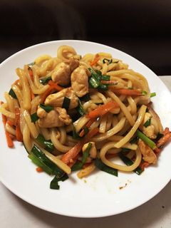 バター焼うどん-レシピのメイン写真