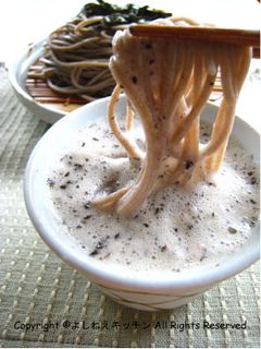 とろろゆかり蕎麦-レシピのメイン写真