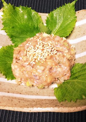 新鮮さんまで☆なめろう☆を作ってみよう！-レシピのメイン写真