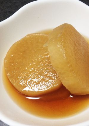 かつおと醤油が香る大根の煮付け-レシピのメイン写真