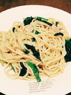 超簡単!和風ガーリックパスタ-レシピのメイン写真