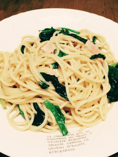 超簡単!和風ガーリックパスタ-レシピのメイン写真