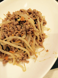 MatsCafe特製♪おつまみ挽肉もやし-レシピのメイン写真