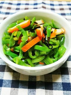✨簡単✨ピーマンの塩昆布炒め物-レシピのメイン写真