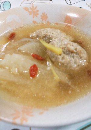 大根と肉団子の薬膳スープ-レシピのメイン写真