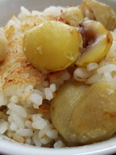味噌香る☆白味噌 de 栗ご飯-レシピのメイン写真