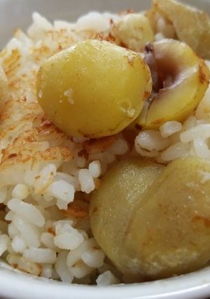 味噌香る☆白味噌 de 栗ご飯-レシピのメイン写真