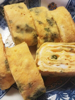 乾燥わかめスープの素で簡単たまご焼き-レシピのメイン写真