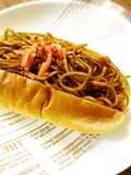 超熟ロールで焼きそばパン