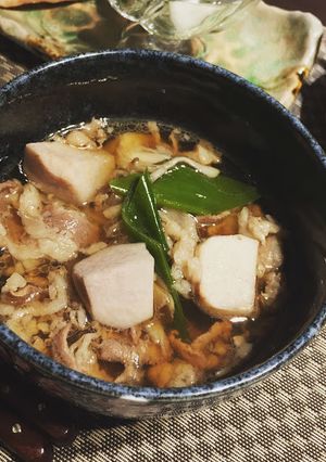 外国産のお肉でもおいしい♡本場山形の芋煮-レシピのメイン写真