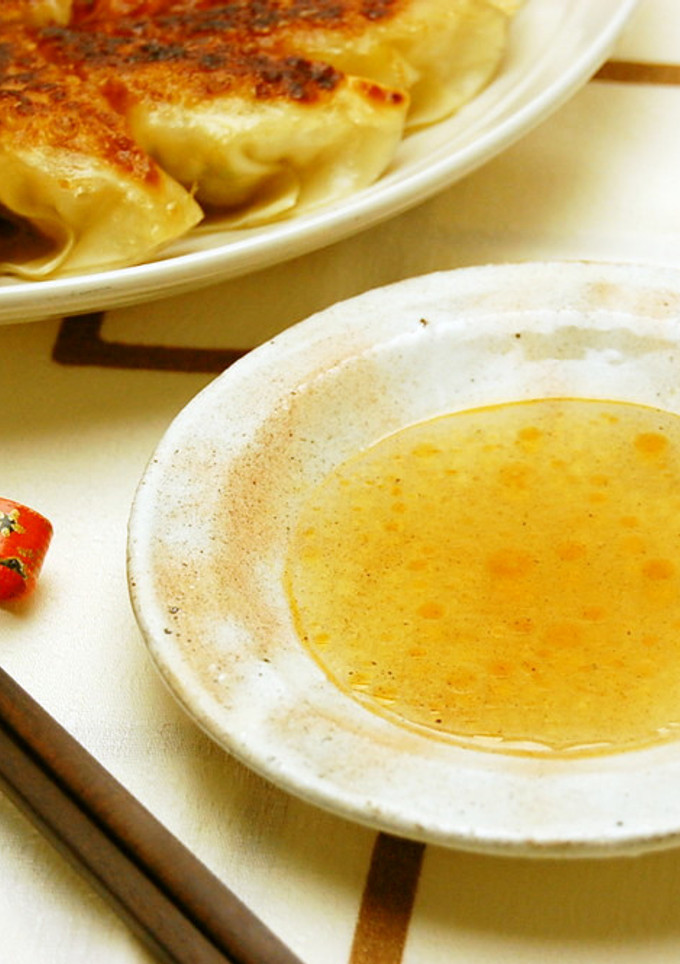 白だしであっさり！餃子のたれ-レシピのメイン写真