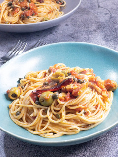 スパゲティ・アッラ・プッタネスカ-レシピのメイン写真