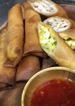 極☆男料理☆ベトナム風揚げ春巻き2種☆-レシピのメイン写真
