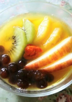 大人のおやつ⑭豆花♪ジャスミン茶＆梅酒-レシピのメイン写真