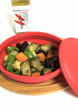 時短・簡単☆野菜のレンチン煮びたし風-レシピのメイン写真