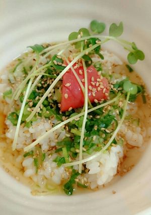 ほっこりだし茶漬け〇-レシピのメイン写真