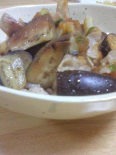 ナスと豚肉のさっぱり炒め-レシピのメイン写真
