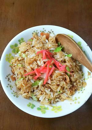 ずぼらなレシピ♪焼そば味のチャーハン♪-レシピのメイン写真