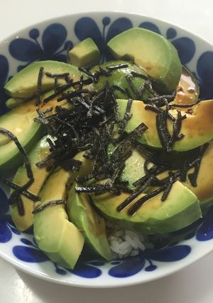 簡単!アボカド塩昆布DE和風丼-レシピのメイン写真