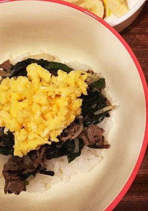 栄養たっぷり＊ビビンバ丼 ＊離乳食完了期-レシピのメイン写真