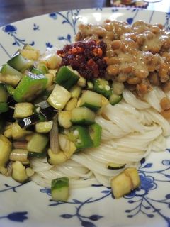 山形だしで納豆ソーメン-レシピのメイン写真