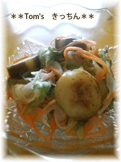 焼きナスのサラダ♪-レシピのメイン写真