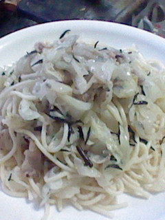 ひじきパスタ-レシピのメイン写真