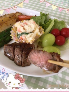 超お手軽ビーフステーキ〜(o˘◡˘o)♡-レシピのメイン写真