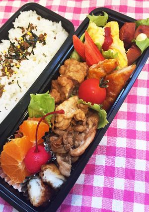 高校生男子弁当作り奮闘記56-レシピのメイン写真
