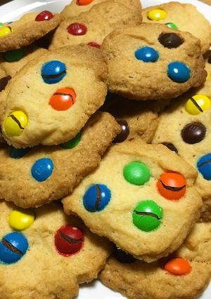 簡単すぎる可愛いサクサクmチョコクッキー-レシピのメイン写真