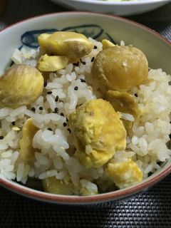 簡単!栗ごはん-レシピのメイン写真