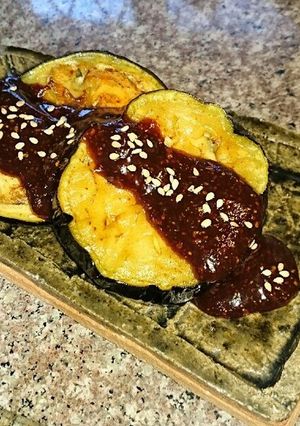 米ナスの素揚げ田楽❗-レシピのメイン写真