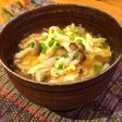 超ぉ簡単!たまごスープたけのこトッピング