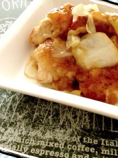 鶏胸肉とキャベツの中華バター炒め-レシピのメイン写真