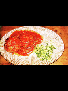 トマト煮込みハンバーグ-レシピのメイン写真