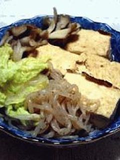 焼き豆腐のすき焼き風-レシピのメイン写真