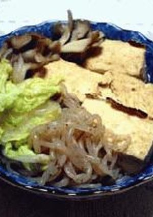 焼き豆腐のすき焼き風-レシピのメイン写真