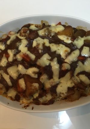 カレーリメイクドリア-レシピのメイン写真