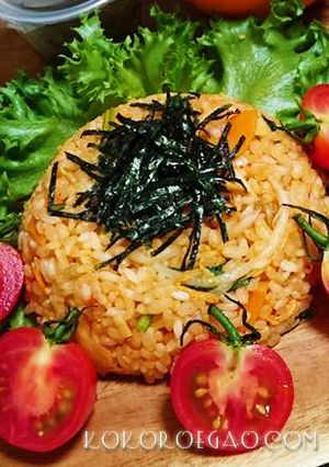 簡単♪玄米キムチ炒飯-レシピのメイン写真