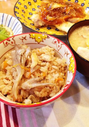 香り最高♡舞茸と油揚げの炊き込みご飯-レシピのメイン写真