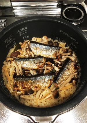 さんまの炊き込みご飯★DHA/EPA-レシピのメイン写真