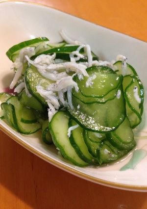 きゅうりとしらすの酢の物-レシピのメイン写真