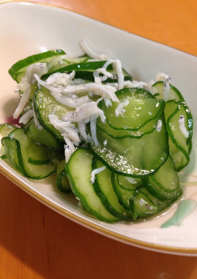 きゅうりとしらすの酢の物-レシピのメイン写真