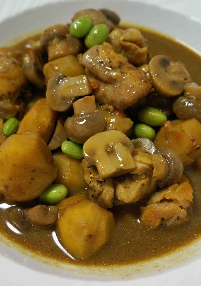 栗ともも肉のカレー煮込み-レシピのメイン写真