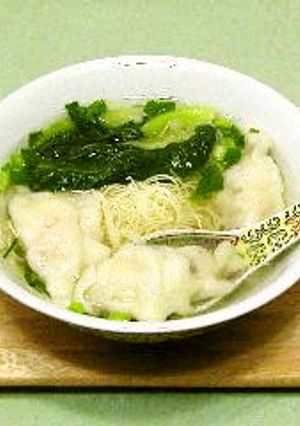 水餃麺（水餃子入り麺）-レシピのメイン写真