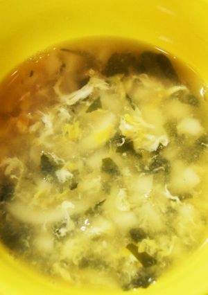 卵とじワカメうどん【離乳食中期以降】-レシピのメイン写真